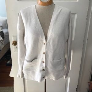 LAST CHANCE Madewell cream cardigan